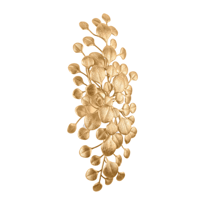Corbett Menorca 6 Light Vintage Gold Leaf Wall Sconce Wall Light