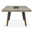 Magnussen Home Ryker Nocturn Black & Coventry Grey Dining Table