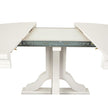 Magnussen Home Willowbrook Egg Shell White Extendable 48