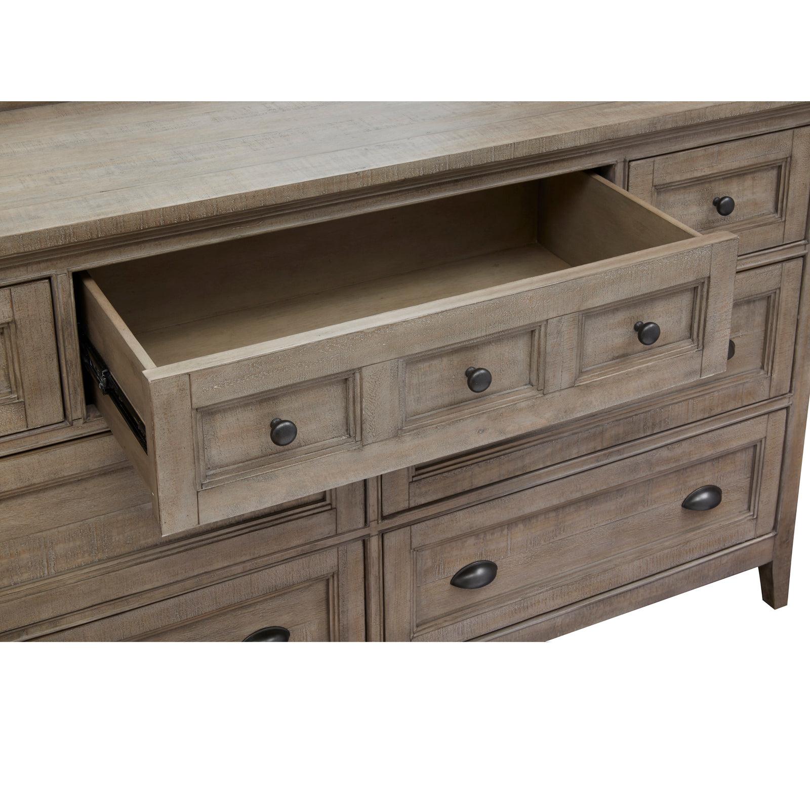Magnussen Home Paxton Place Dovetail Grey Drawer Dresser