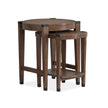 Magnussen Home Kaysen Wallaby And Matte Black End Table