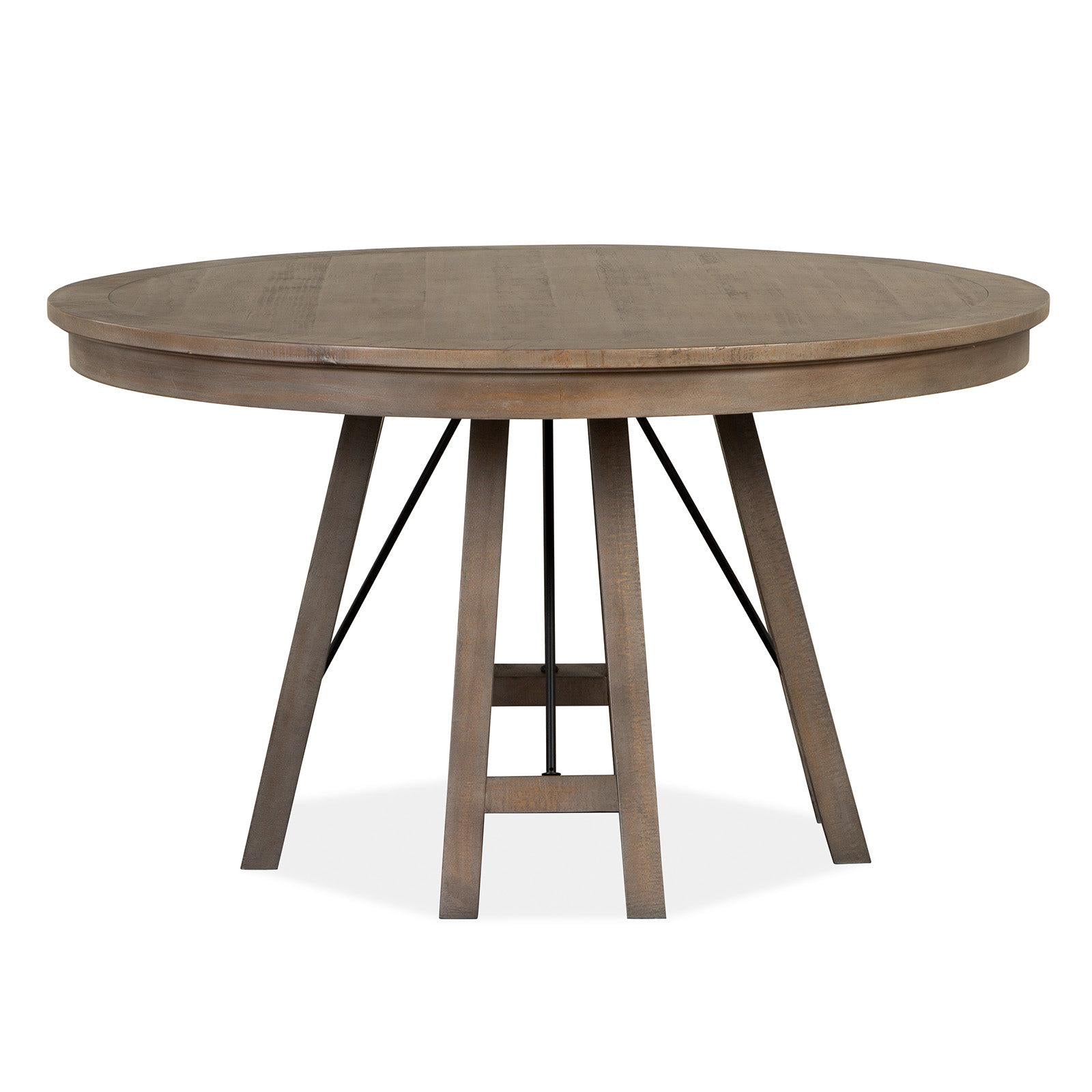 Magnussen Home Paxton Place Dovetail Grey Round Dining Table