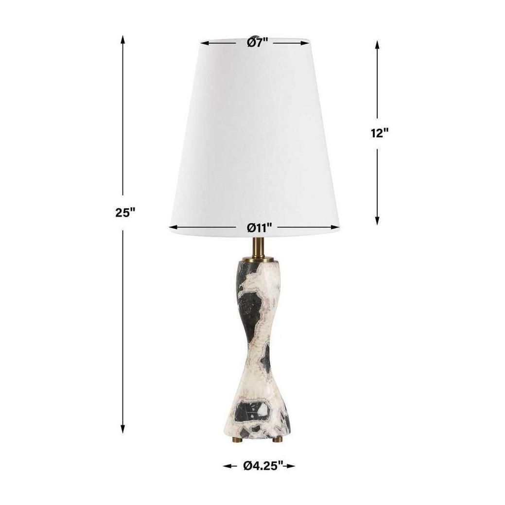 Uttermost Marcela Panda Marble Buffet Lamp