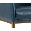 Sunpan Wolfe Blue Lounge Chair