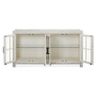 Magnussen Home Bronwyn Alabaster Buffet Curio
