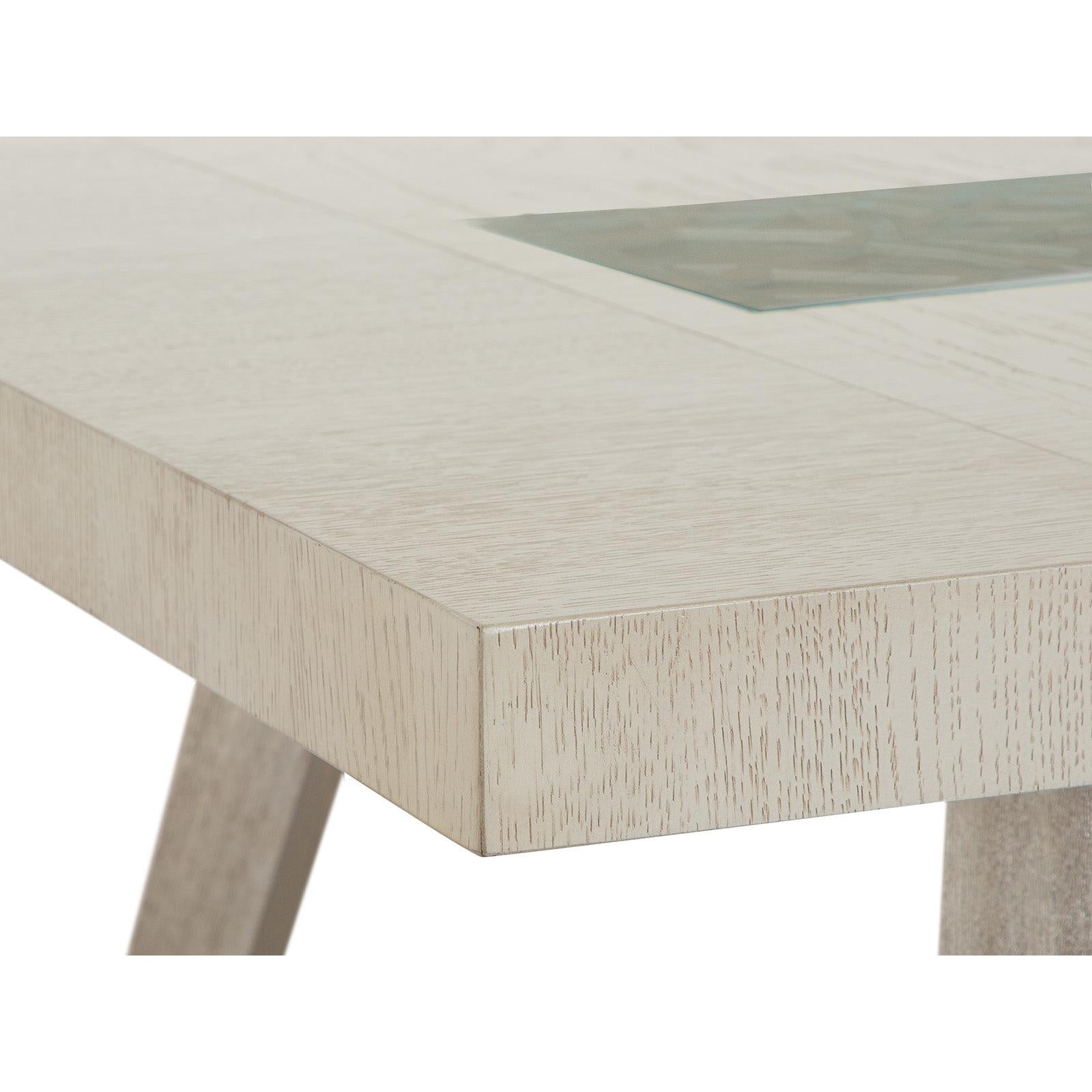 Magnussen Home Lenox Acadia White Dining Table