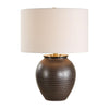 Uttermost Hawkins Bronze Ribbed Table Lamp