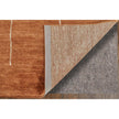 Feizy Agape 69H8F Modern Abstract Rug in Orange/White