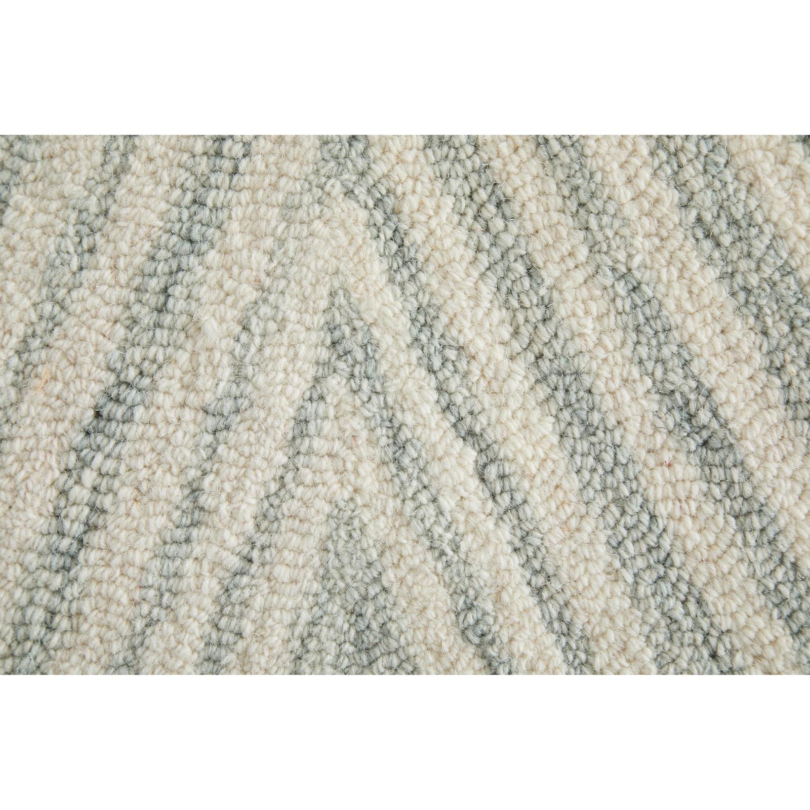 Feizy Wallace 8A41F Modern Abstract Rug in Gray/Ivory