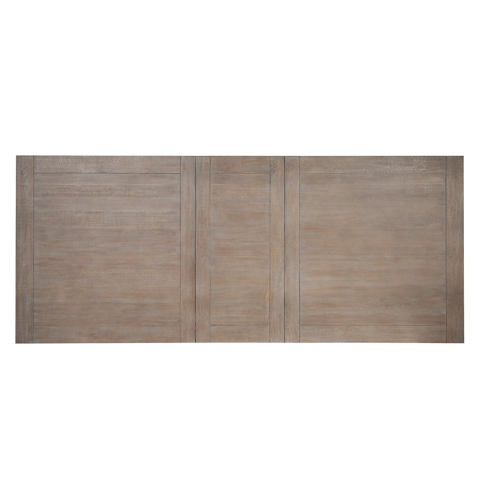 Magnussen Home Paxton Place Dovetail Grey Extendable Trestle Dining Table