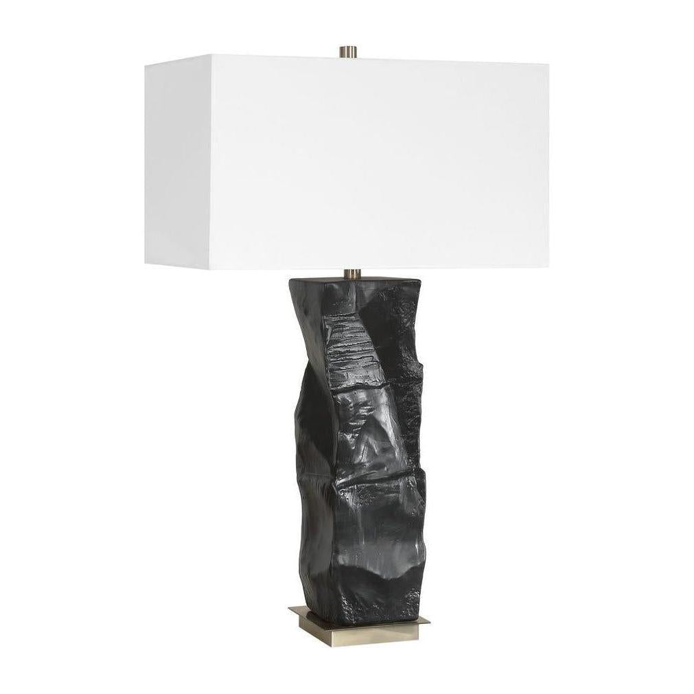 Uttermost Altaria Black Table Lamp