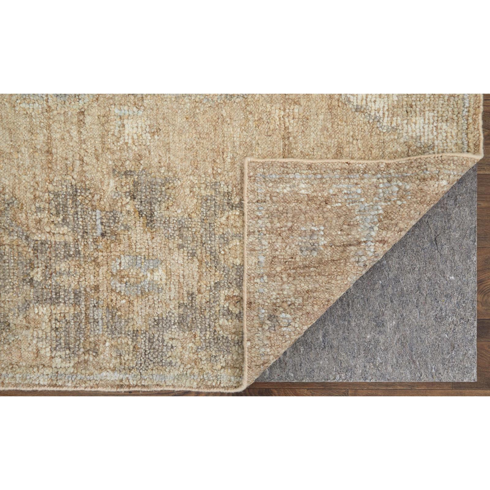 Feizy Grafton 69F8F Transitional Floral & Botanical Rug in Tan/Gray/Ivory