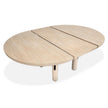 Salt Life Home Sunset Cove Sanibel Brown Extendable Round Dining Table