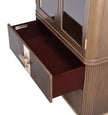 Michael Amini West Kensington Display Cabinet - Medium Espresso