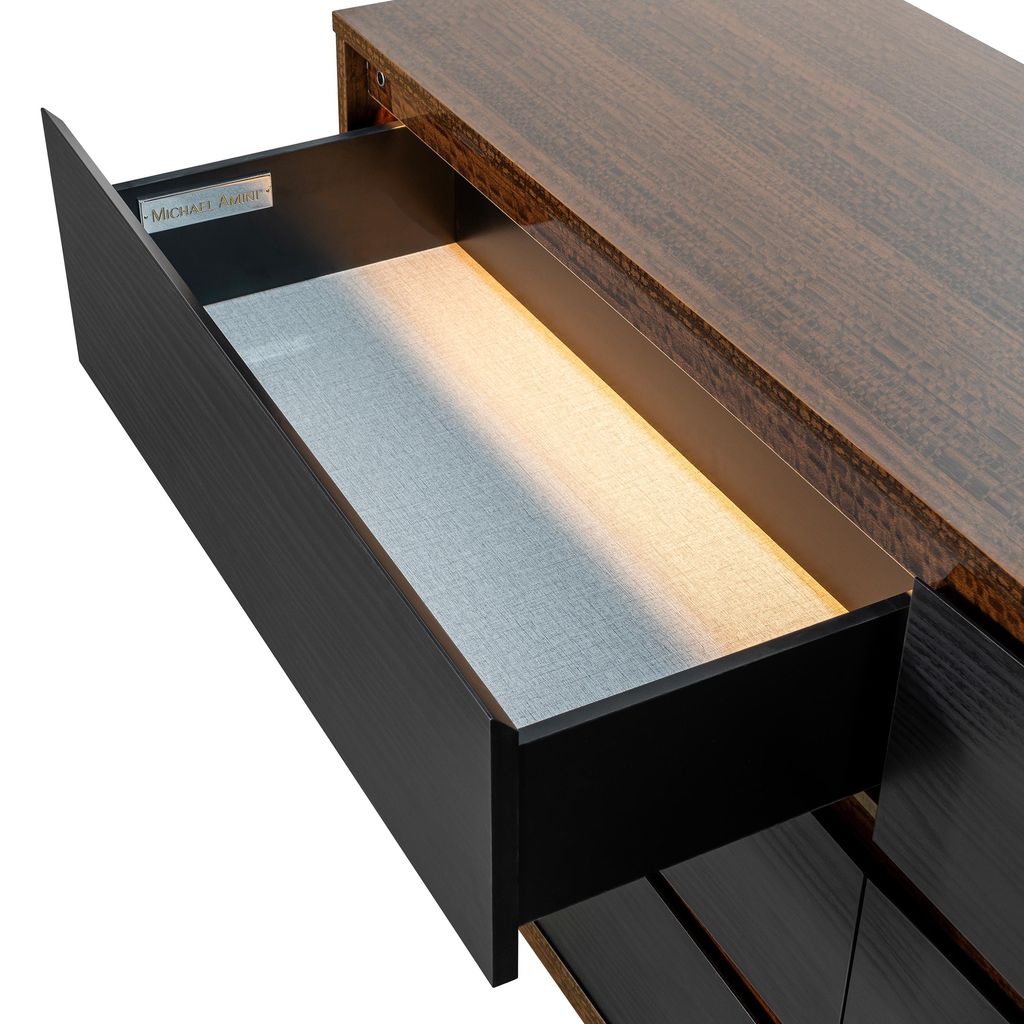 Michael Amini Kayner Dresser - Charcoal