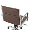 Euro Style Dirk Low Back Office Chair in Leatherette