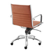 Euro Style Dirk Low Back Office Chair in Leatherette