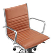 Euro Style Dirk Low Back Office Chair in Leatherette