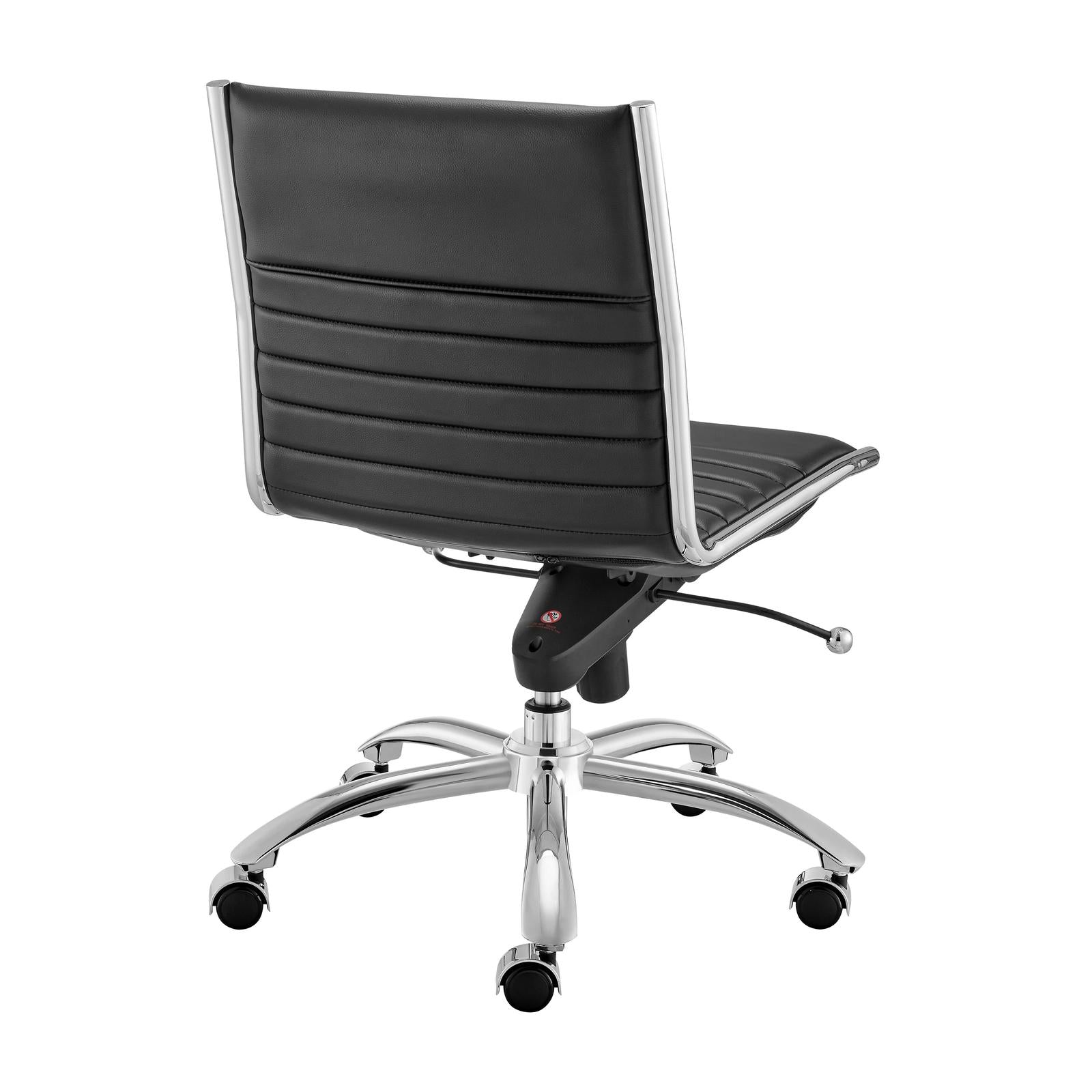 Euro Style Dirk Low Back Office Chair w/o Armrests