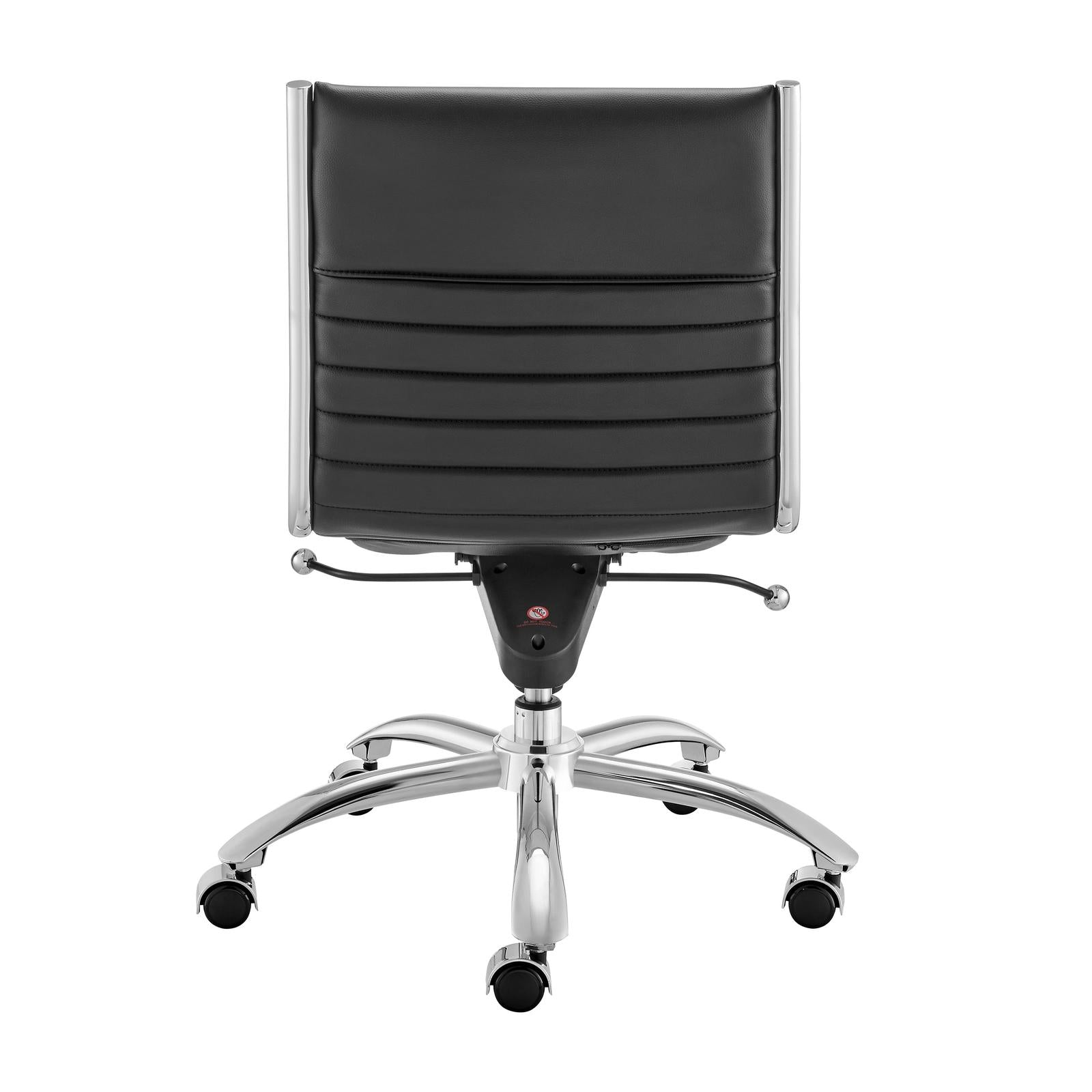 Euro Style Dirk Low Back Office Chair w/o Armrests