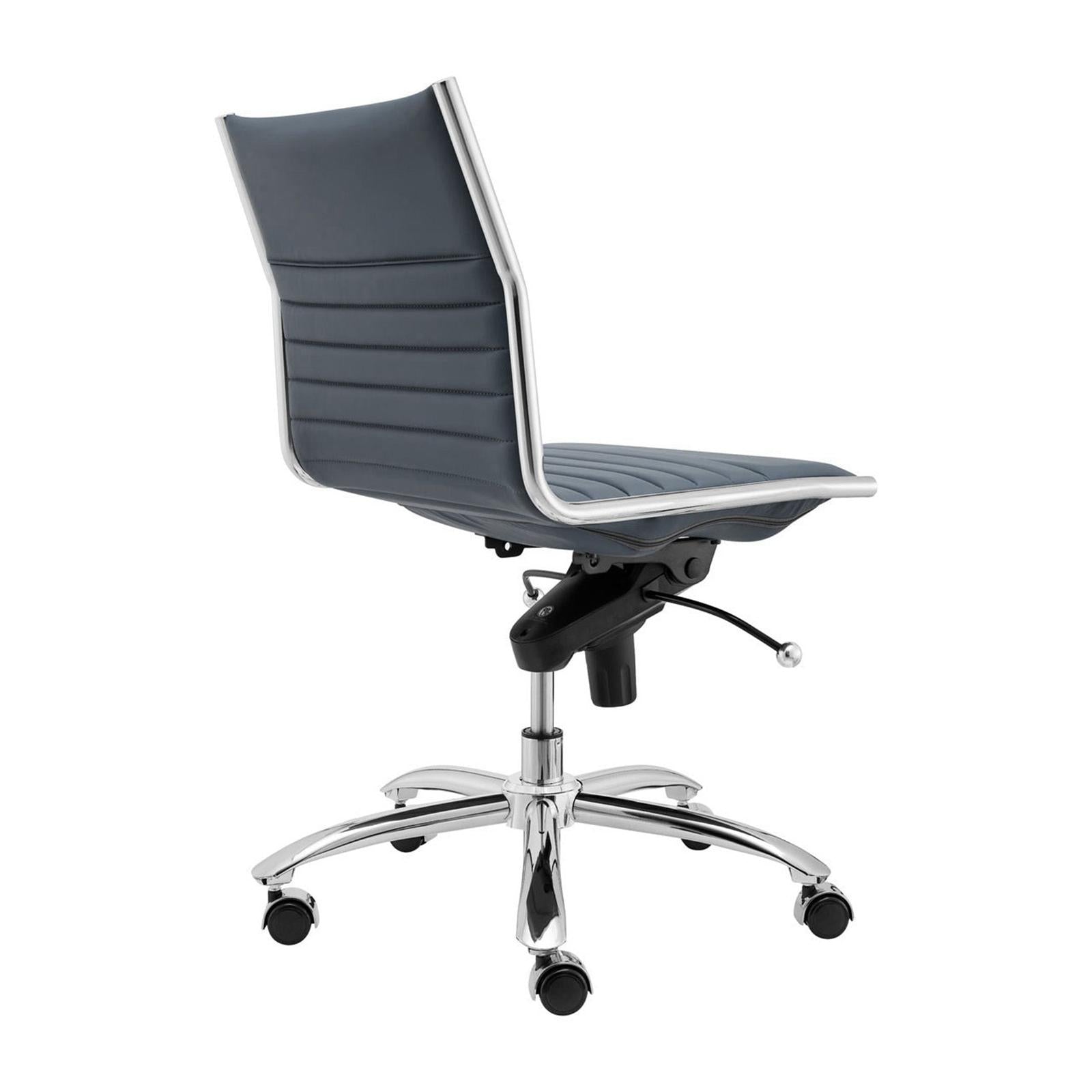 Euro Style Dirk Low Back Office Chair w/o Armrests