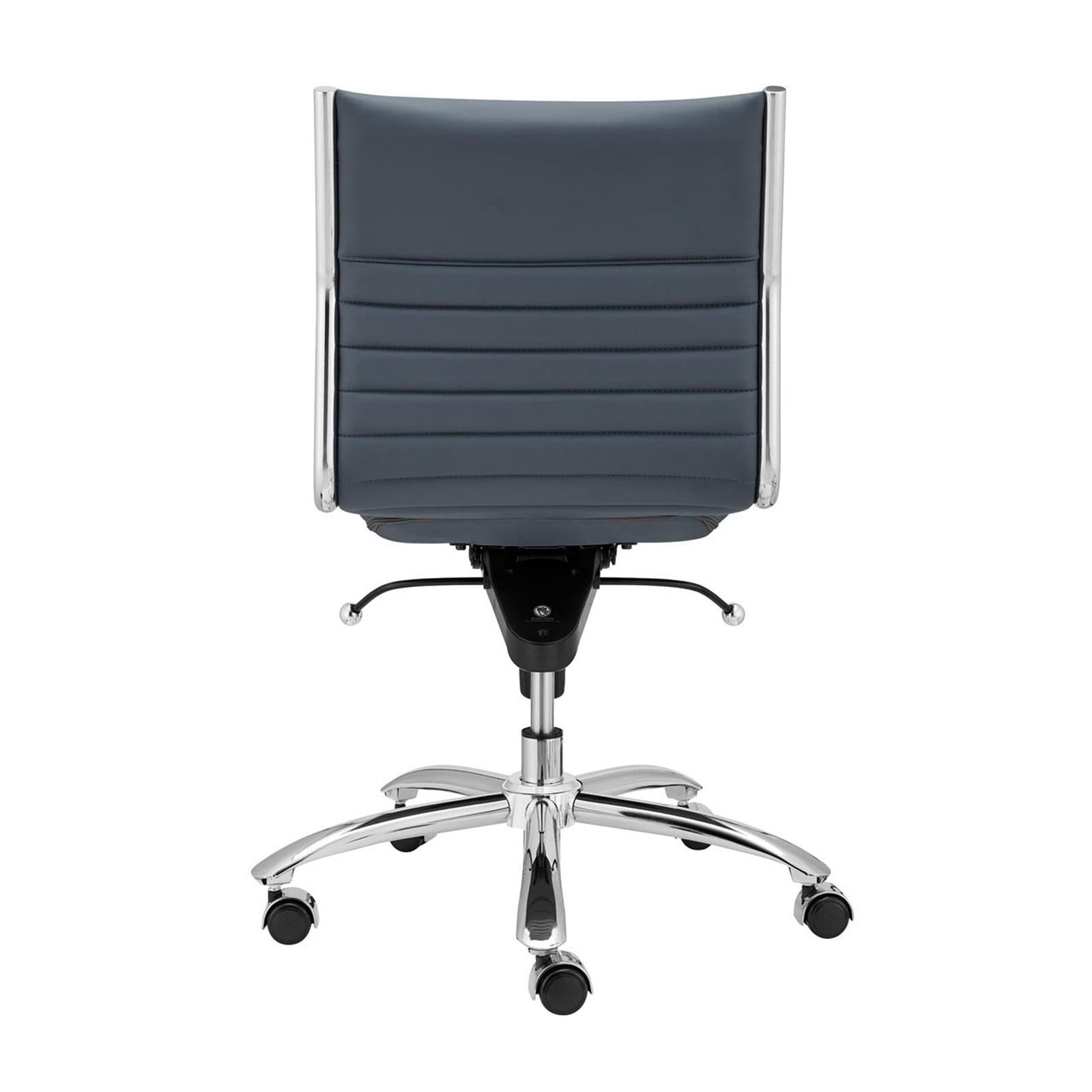 Euro Style Dirk Low Back Office Chair w/o Armrests