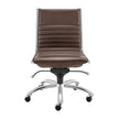 Euro Style Dirk Low Back Office Chair w/o Armrests