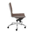 Euro Style Dirk Low Back Office Chair w/o Armrests