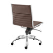 Euro Style Dirk Low Back Office Chair w/o Armrests