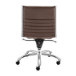 Euro Style Dirk Low Back Office Chair w/o Armrests