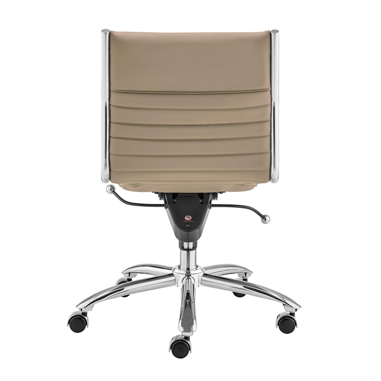 Euro Style Dirk Low Back Office Chair w/o Armrests