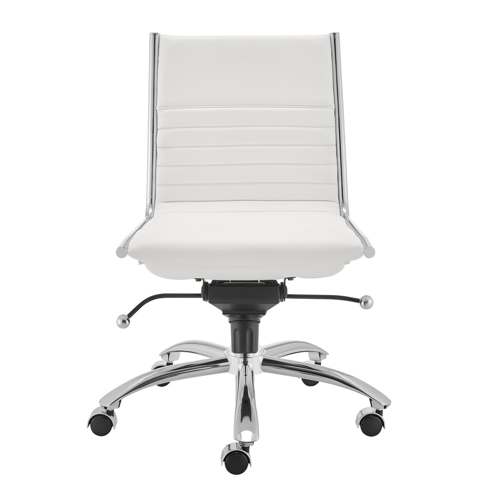 Euro Style Dirk Low Back Office Chair w/o Armrests