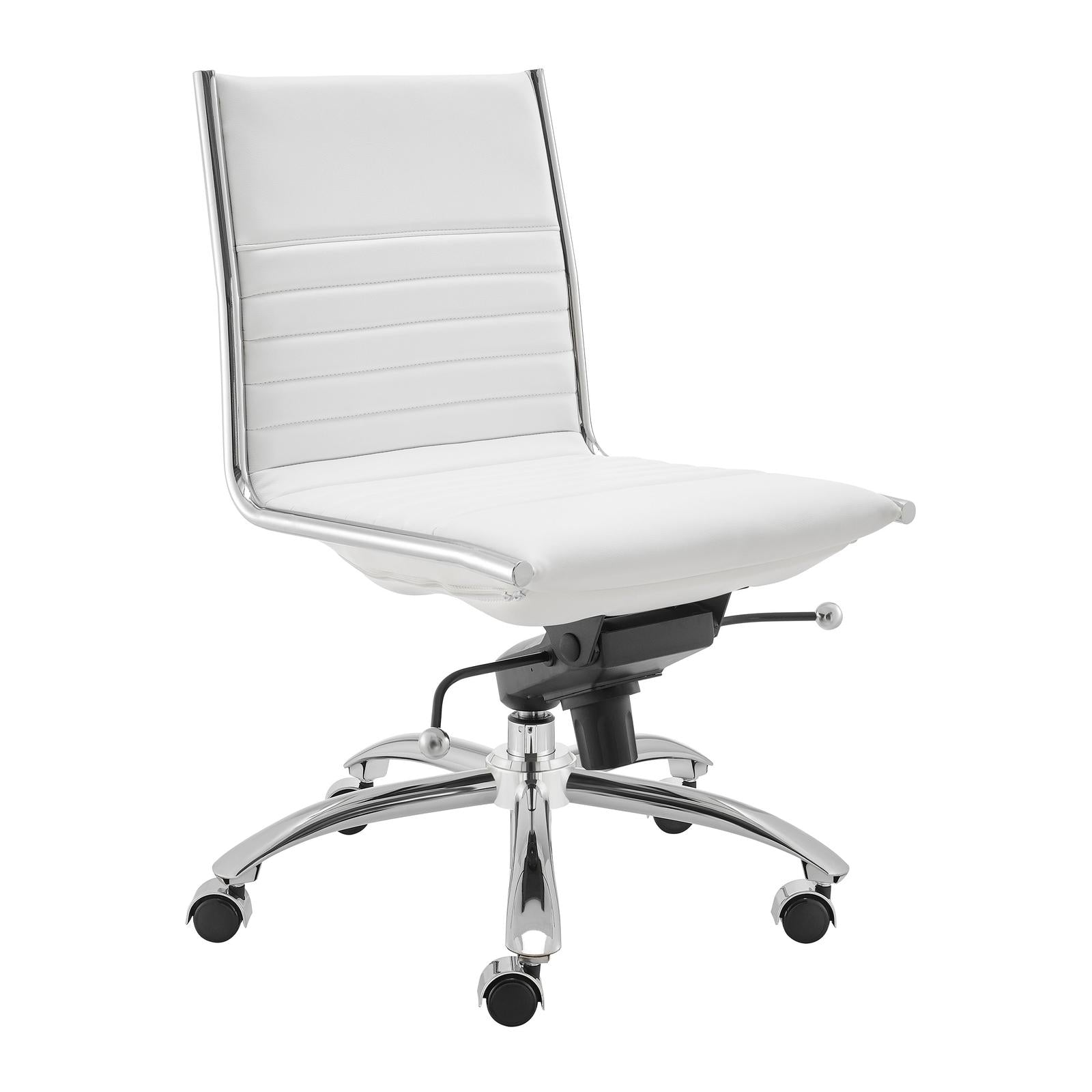 Euro Style Dirk Low Back Office Chair w/o Armrests