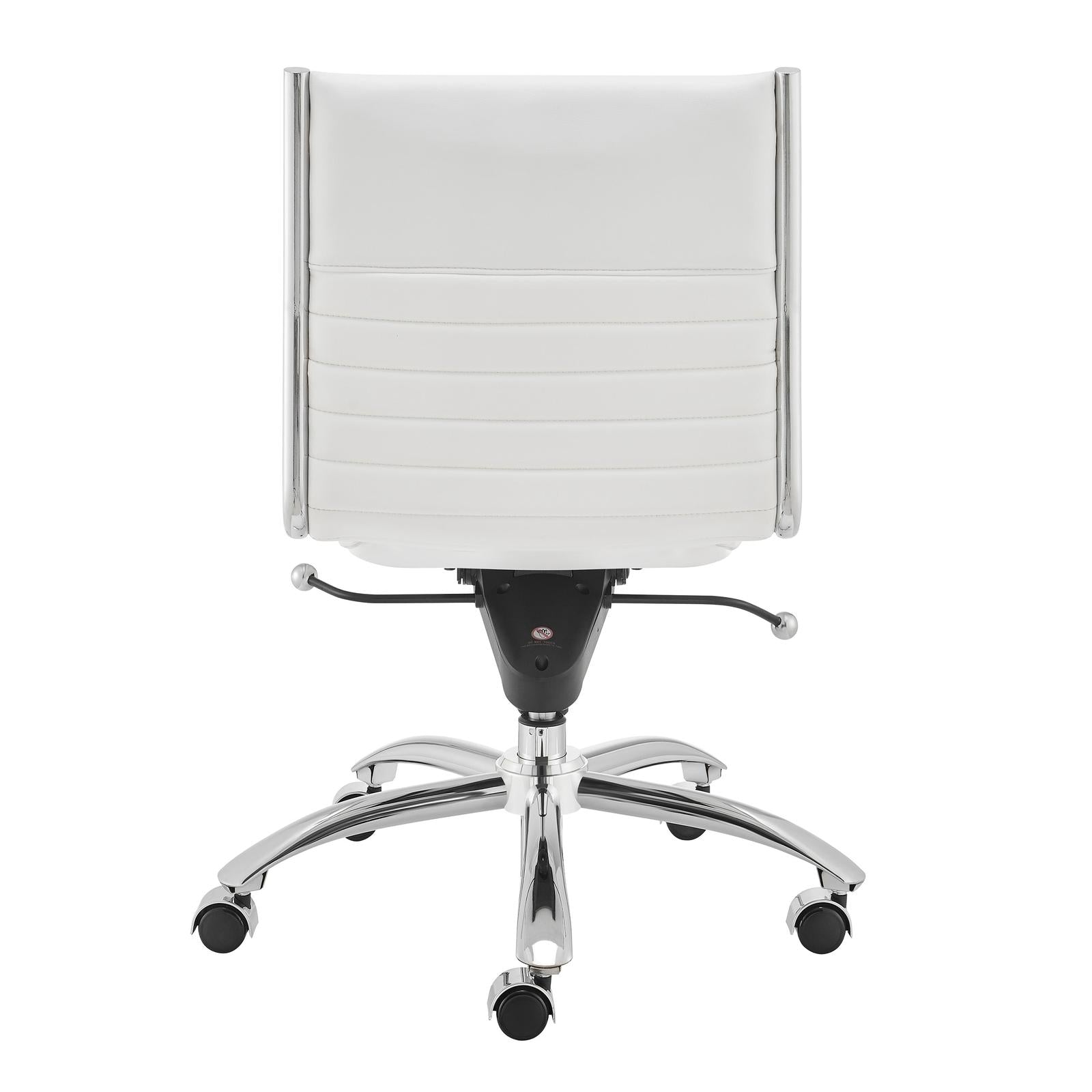 Euro Style Dirk Low Back Office Chair w/o Armrests