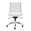 Euro Style Dirk Low Back Office Chair w/o Armrests
