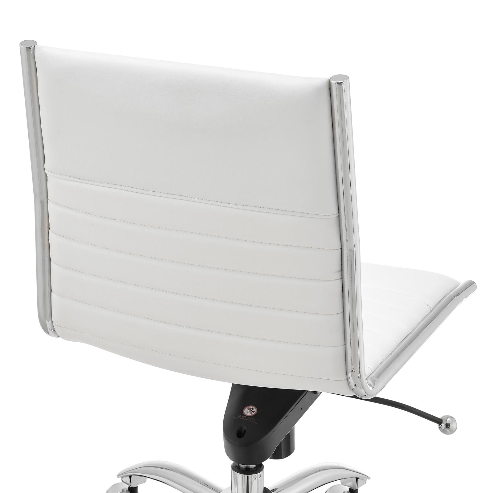 Euro Style Dirk Low Back Office Chair w/o Armrests