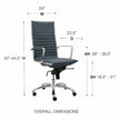 Euro Style Dirk High Back Office Chair