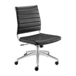 Euro Style Axel Low Back Office Chair w/o Armrests