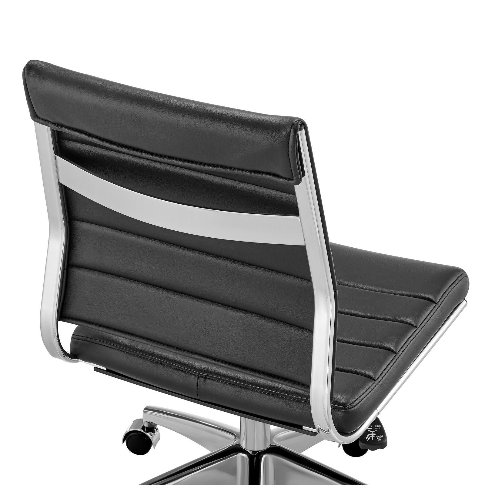 Euro Style Axel Low Back Office Chair w/o Armrests