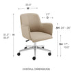 Euro Style Sunny Pro Office Chair in Leatherette