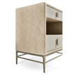Jonathan Charles Clapotis Danish Cord Narrow Nightstand