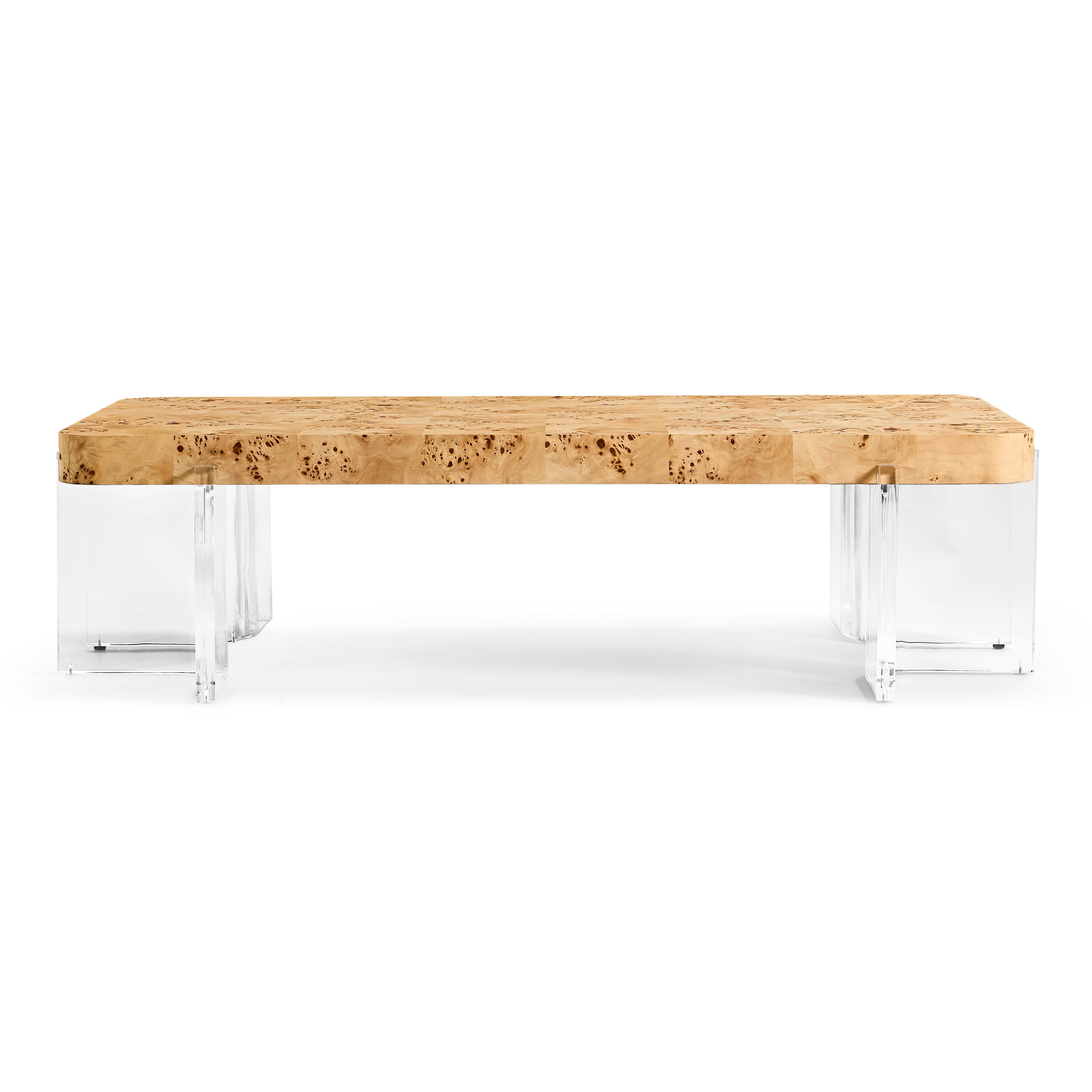 Jonathan Charles Veil Rectangular Cocktail Table