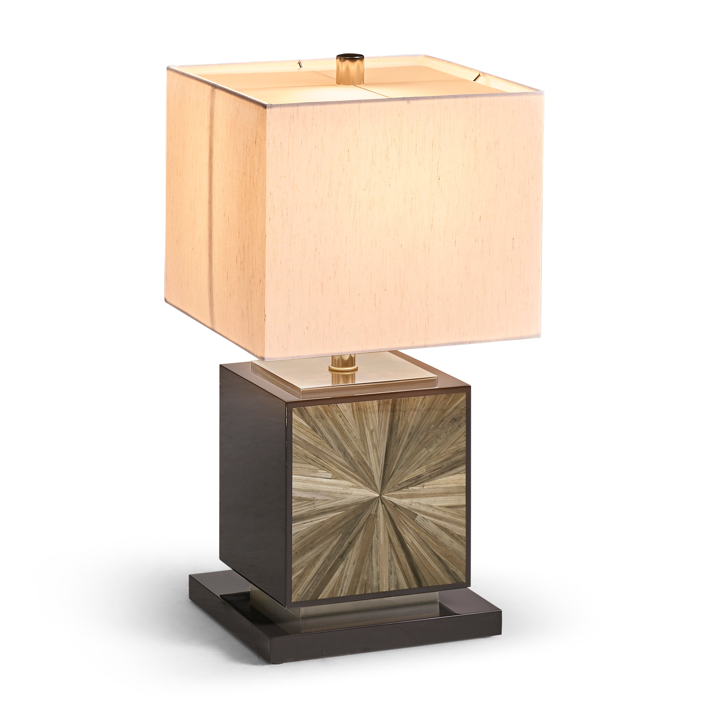 Jonathan Charles Terra Cube Table Lamp