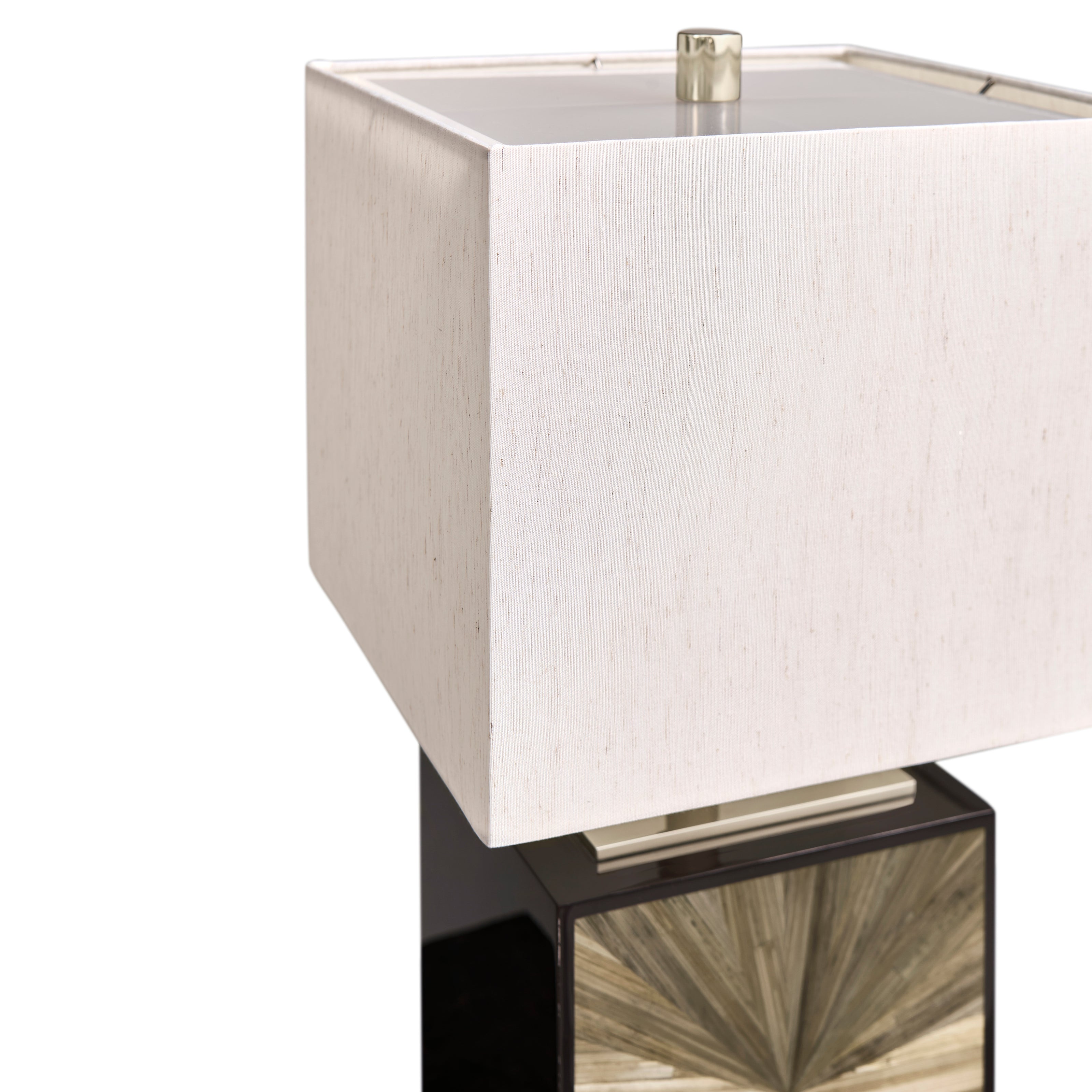 Jonathan Charles Terra Cube Table Lamp