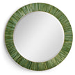 Jonathan Charles Verdure Round Wall Mirror