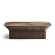 Jonathan Charles Terra Pedestal Cocktail Table