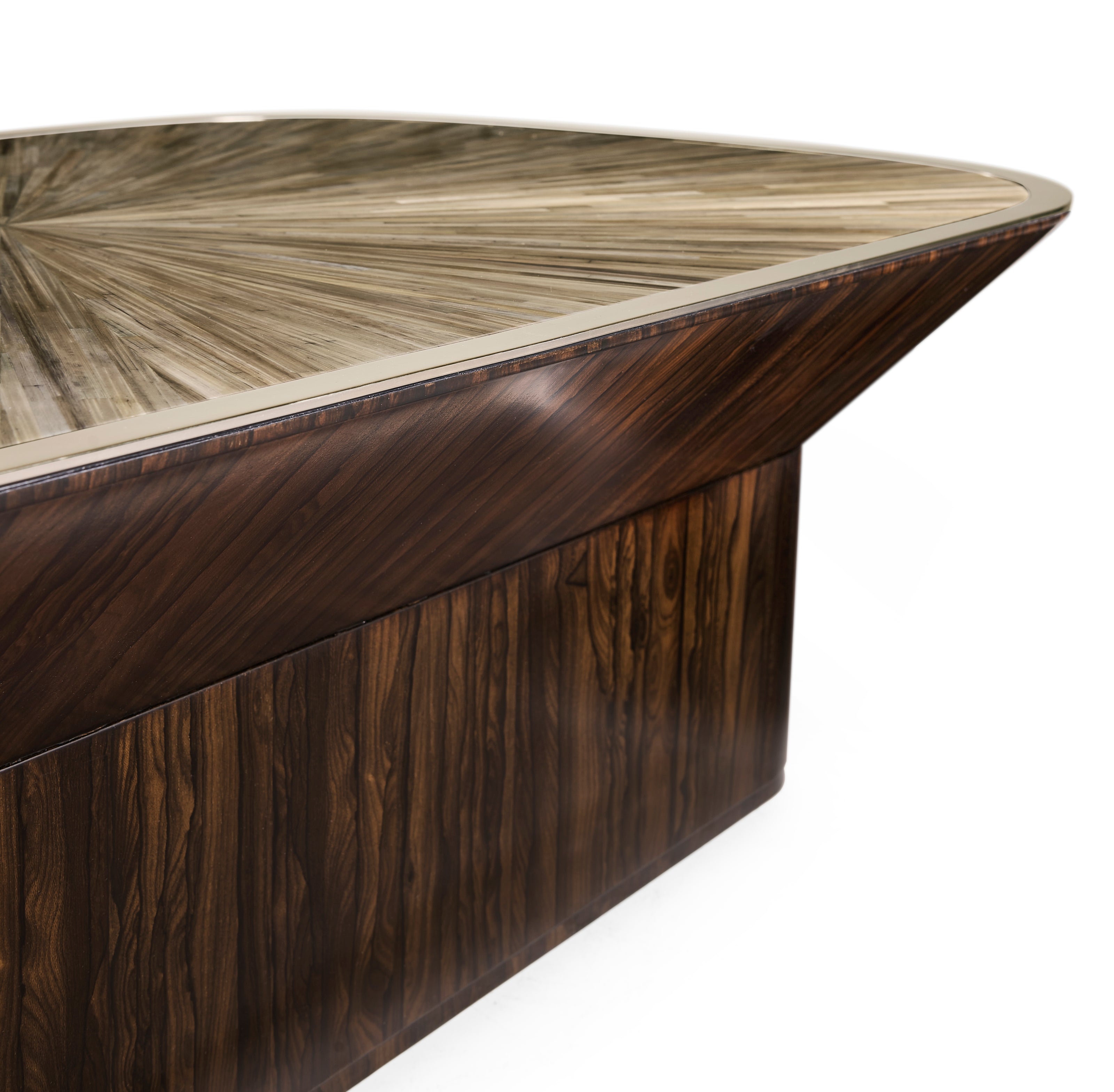 Jonathan Charles Terra Pedestal Cocktail Table