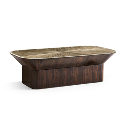 Jonathan Charles Terra Pedestal Cocktail Table
