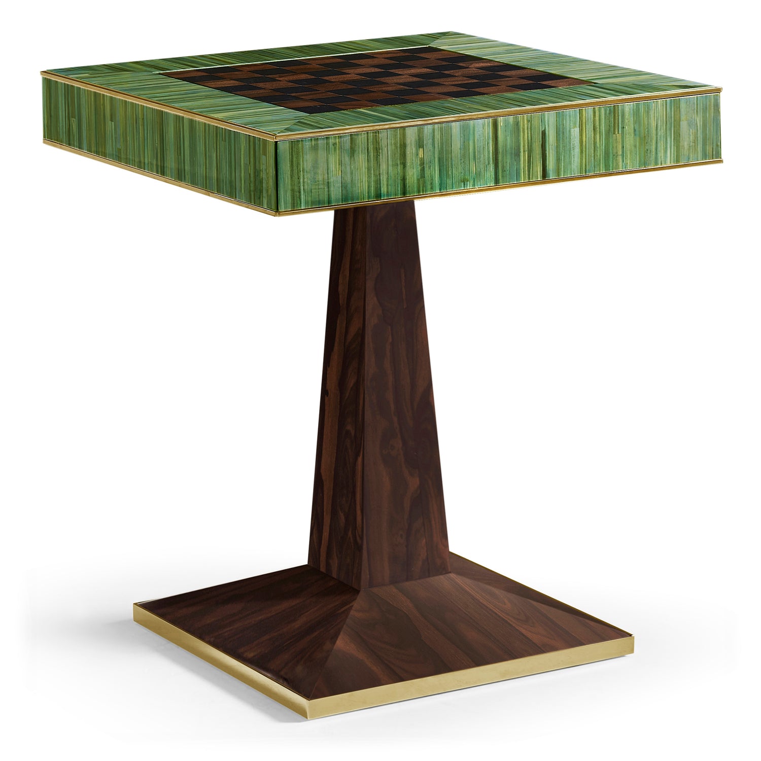 Jonathan Charles Verdure Straw Game Table