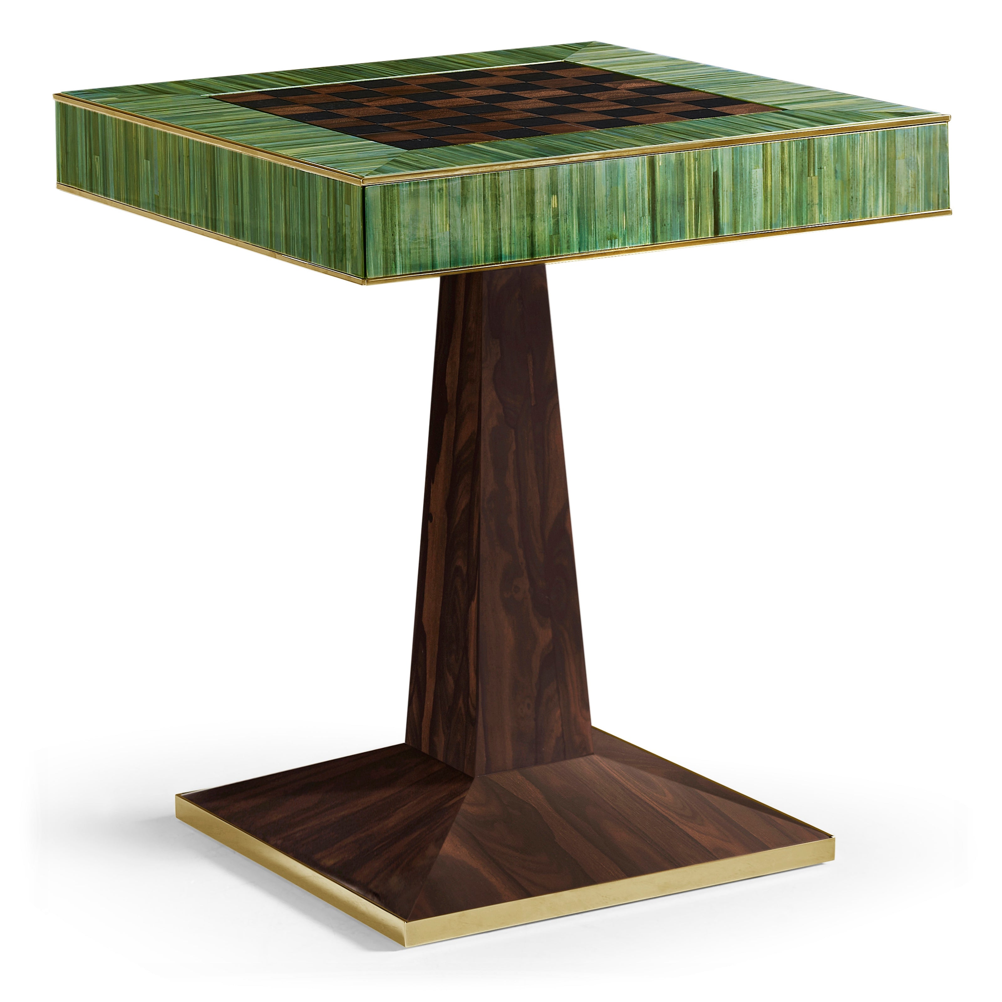 Jonathan Charles Verdure Straw Game Table